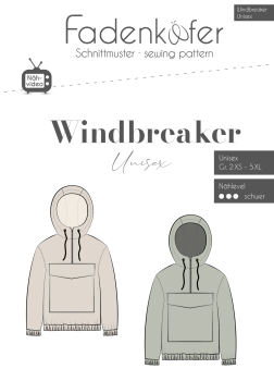 Papierschnittmuster - Windbreaker Unisex